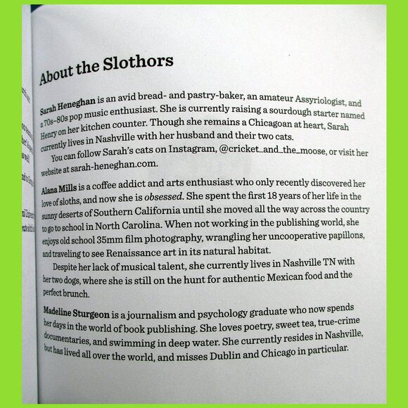 Book: Life Lessons from a Sloth, by Heneghan, Mills, & Sturgeon - Picture 11 of 13